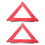 2 Stuks Kantelbare Reflecterende Rood Waarschuwingsbord 11