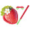 Set Fragola Con , Maschera E Per Festa A Tema 1