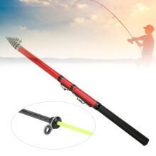 2.7m Outdoor Carbon Fishing Rod Mini Telescopic Design Soft Tail