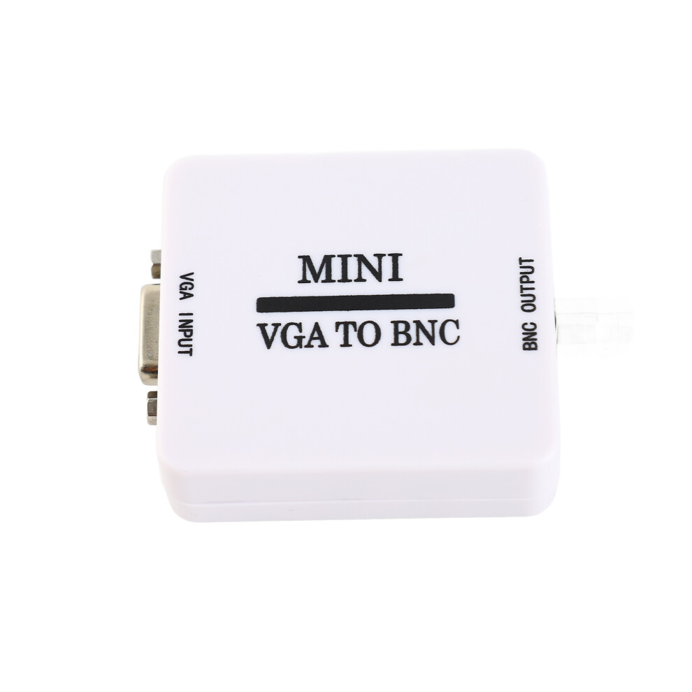 Vga To Bnc Converter Box For Hdtv, 1920X1080, Compact White 3071362402181