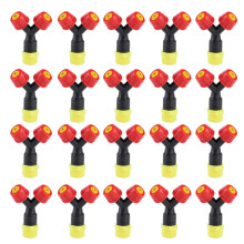 Sproeikoppen voor water geven, druppelirrigatieaccessoires, tuinirrigatiesproeiers, druppelirrigatieset, efficiënte vernevelingssproeiers voor