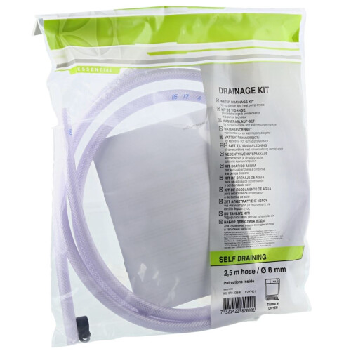 E2YH01 Kit d'accessoires pour l'évacuation des condensats du sèche-linge