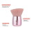 Portable Handle Makeup Brush, Fiber Wool, Oblique/Round Head, Soft Face Tool 8