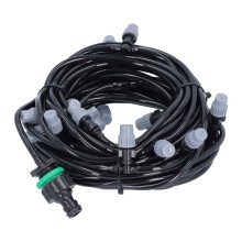 Sistema de microirrigação por nebulização para jardim e estufa, sistema de resfriamento de água com design de corrente de Foucault e filtro