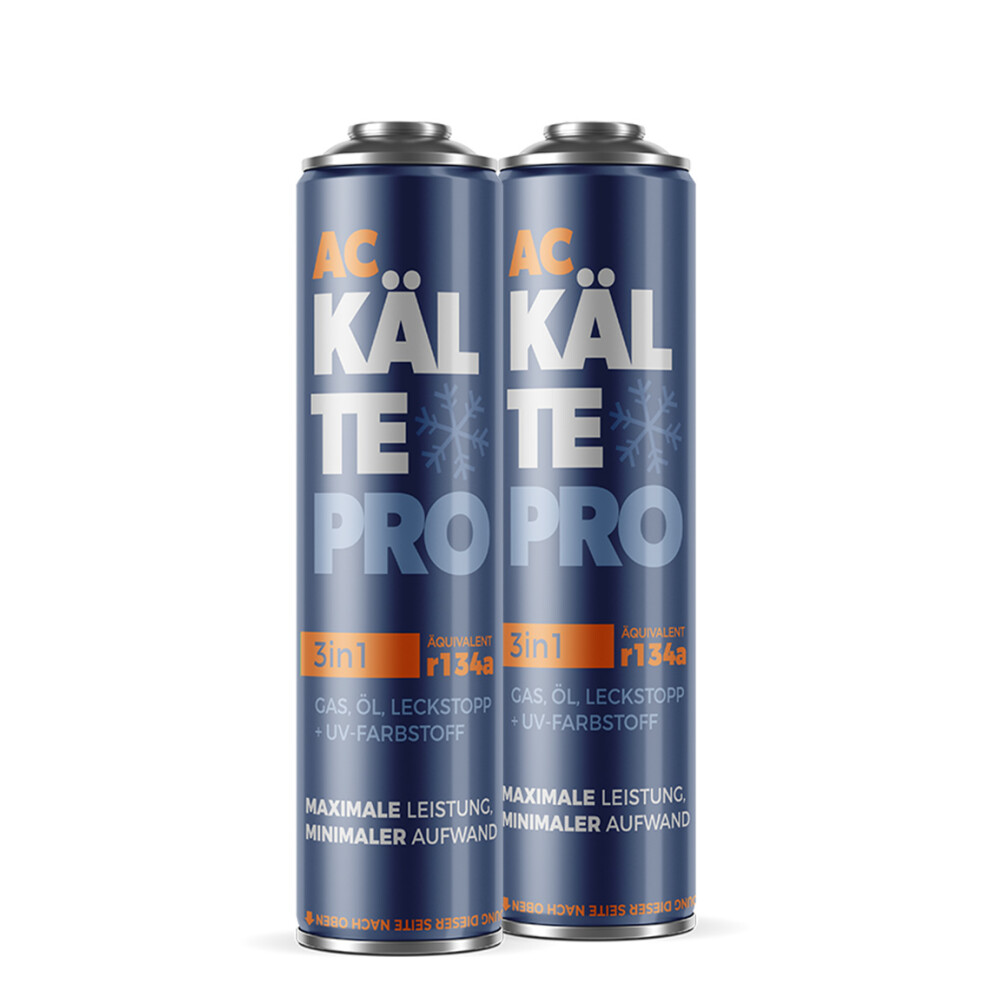 Kaltepro 3In1 R134a Gas With Sealant 2X 500 Ml Large Cannot 5907378717842