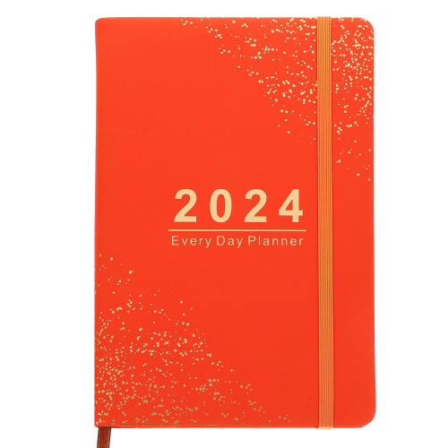 English Schedule Book Planner Notitieblok Weekplanner 2024