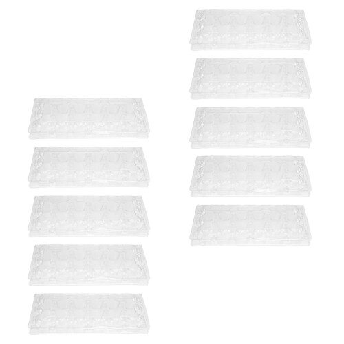 40St Transparante Kwailen Eier Opslagbox PVC Voor Thuis