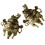 2Stk Kupfer Tischmini Räucherstäbchenhalter Wohnaccessoire 9
