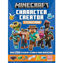 Minecraft Character Creator Sticker Book by Mojang AB Paperback Book