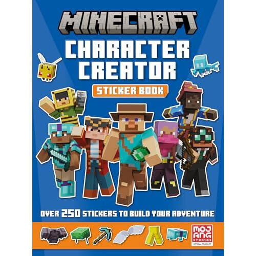 Minecraft Character Creator Sticker Book by Mojang AB Paperback Book