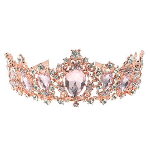 Braut Haaraccessoire Rosa Zinklegierung 1