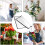 1 Set 20Stk Transparentes Papiere Für Blumenverpackung Opp 10