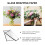 1 Set 20Stk Transparentes Papiere Für Blumenverpackung Opp 6