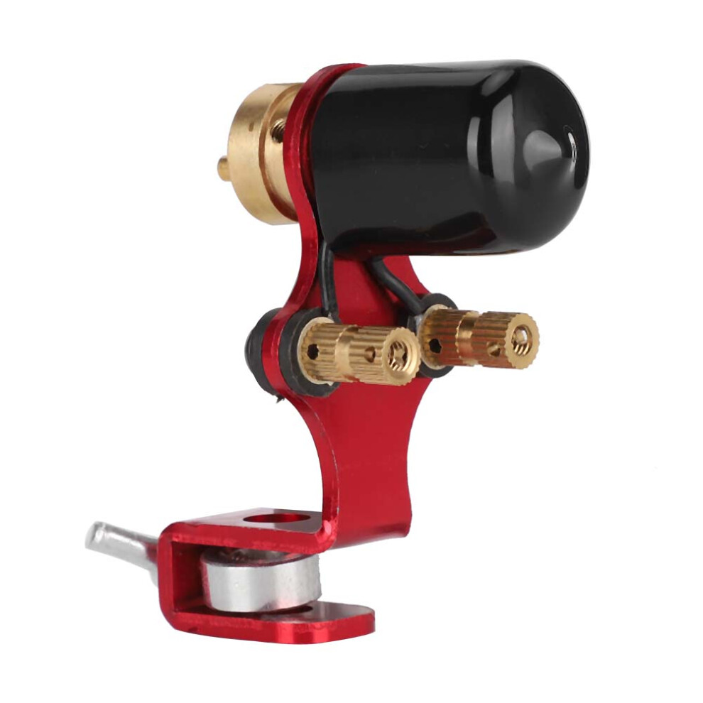Red Alloy Liner Shader Rotary Tattoo Machine - Strong Motor,