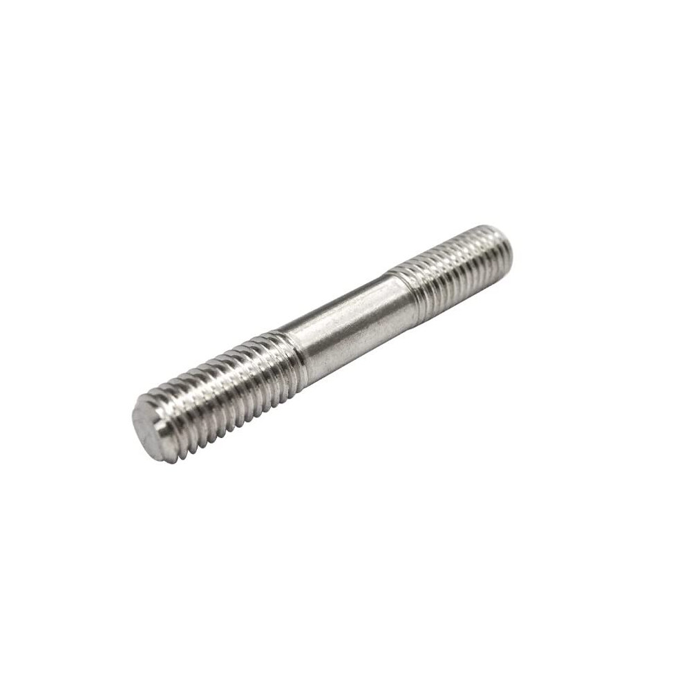 1pc Double End Thread Rod M6 304 A2 Stainless Steel Headless Stud Bolts Screw Rod Tooth Stick Dual Head Threaded Bar (Color : M6, Size : 35mm) 35mm M6-image-OPC-PN2F2MZ-NEW