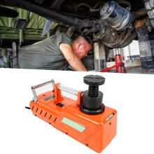 DC12V 15T hydraulischer Wagenheber für den Fahrzeugboden, Hebebelastung 200-520mm, orange
