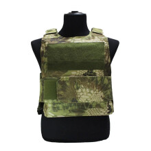 Security Guard Anti-Stab Tactical Vest With Hunting Miniature Hunting Vests Adjustable Shoulder Straps Green white