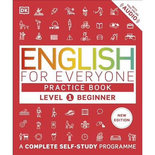 English for Everyone Practice Book Level 1 Beginner by DK Paperback Bo
