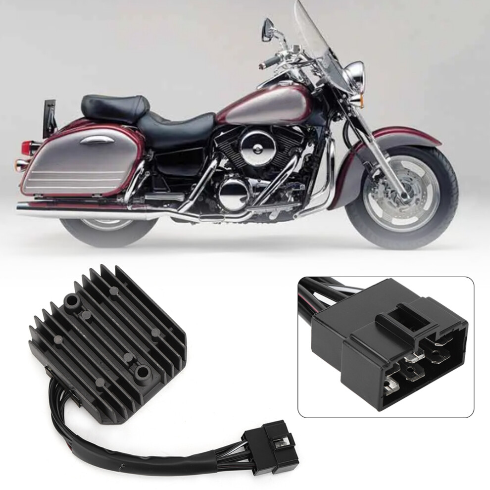 Titanium Aluminum Motorcycle Voltage Regulator For Vn400/800/1500/1600 8451362408287