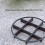 20pcs Ventilated Flower Pot Bases Leakproof Durability-20cm 6