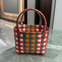 Reusable Plastic Woven Organizer Box For Holiday-2 2 2 2 2