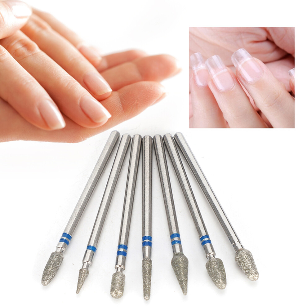 5 Sand Electric Manicure Grinding Head Nail Art Drill Bits For Efficient