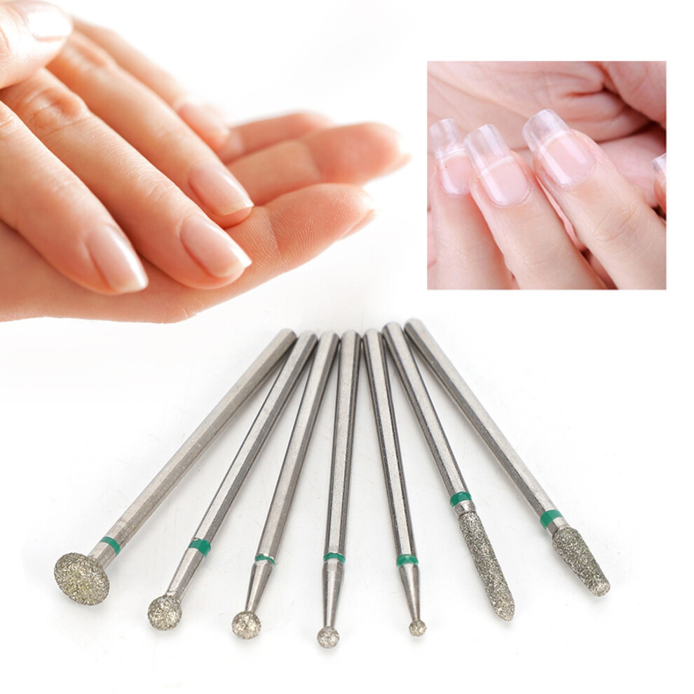Diamond Sand Nail Art Manicure Drill Bit No.06 Durable Grinding Head