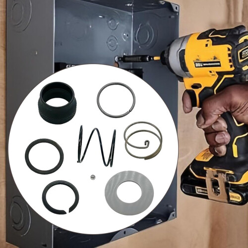 Spring Collar Tool Component For Impact Driver Maintenance 1