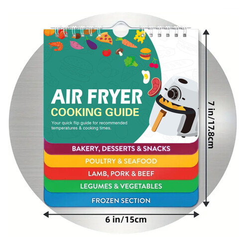 Air Fryer Mastery: Διάγραμμα χρόνων μαγειρέματος, ειδικά χαρακτηριστικά εξοικονόμησης 1