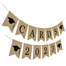 1 Set Abschlussbanner Absolventen Themen Fahnen 2023