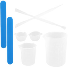 Juego De Vasos Mezcladores Para Con Y Dosificadores