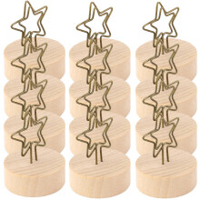 12 Unidades Mini Soportes Para Tarjetas De Estrella