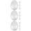 12 Pezzi Uova Schiuma 12 Cm Per E Decorazione 10
