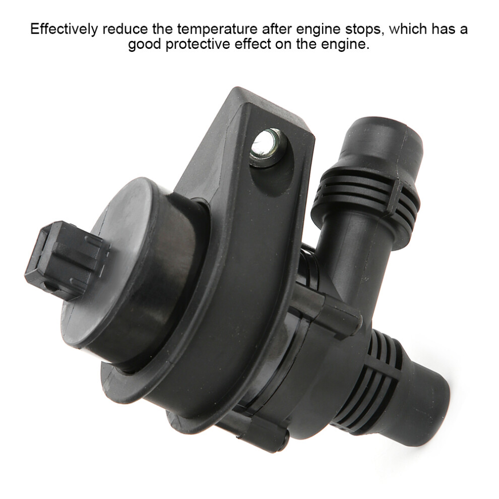 Secondary Auxiliary Water Pump For 525I/528I/530I, Oem 64116922699 Black 4181362409918