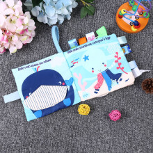 Baby-Kleider-Rasselbuch Typ A | Lernspielzeug, weich, Kleinkind-Spielzeug