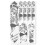 Bike Frame Sticker Set 37x22cm Scratch-Resistant Bicycle Frame Protector 6