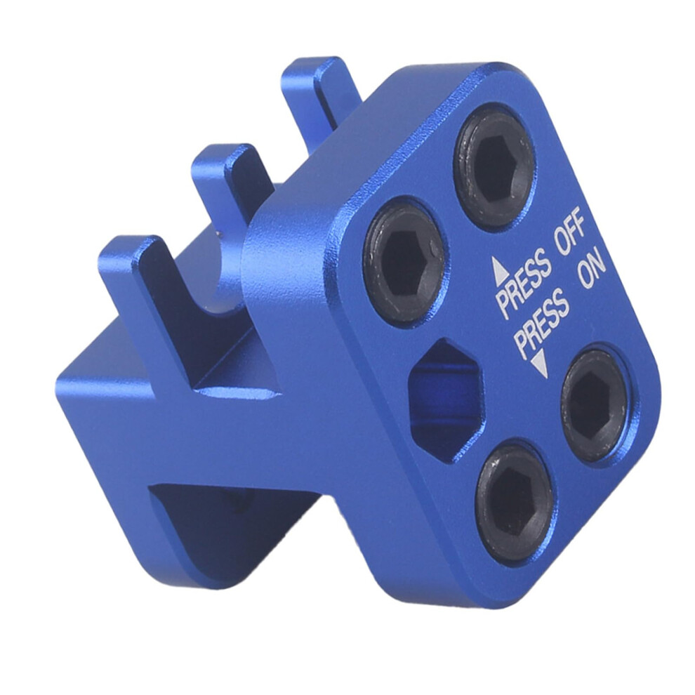 Professional Chain Compression Tool Heavy Duty Chain Compression Tool Rusts Resistant For Five Series Chains Ergonomic Blue 9105992143474