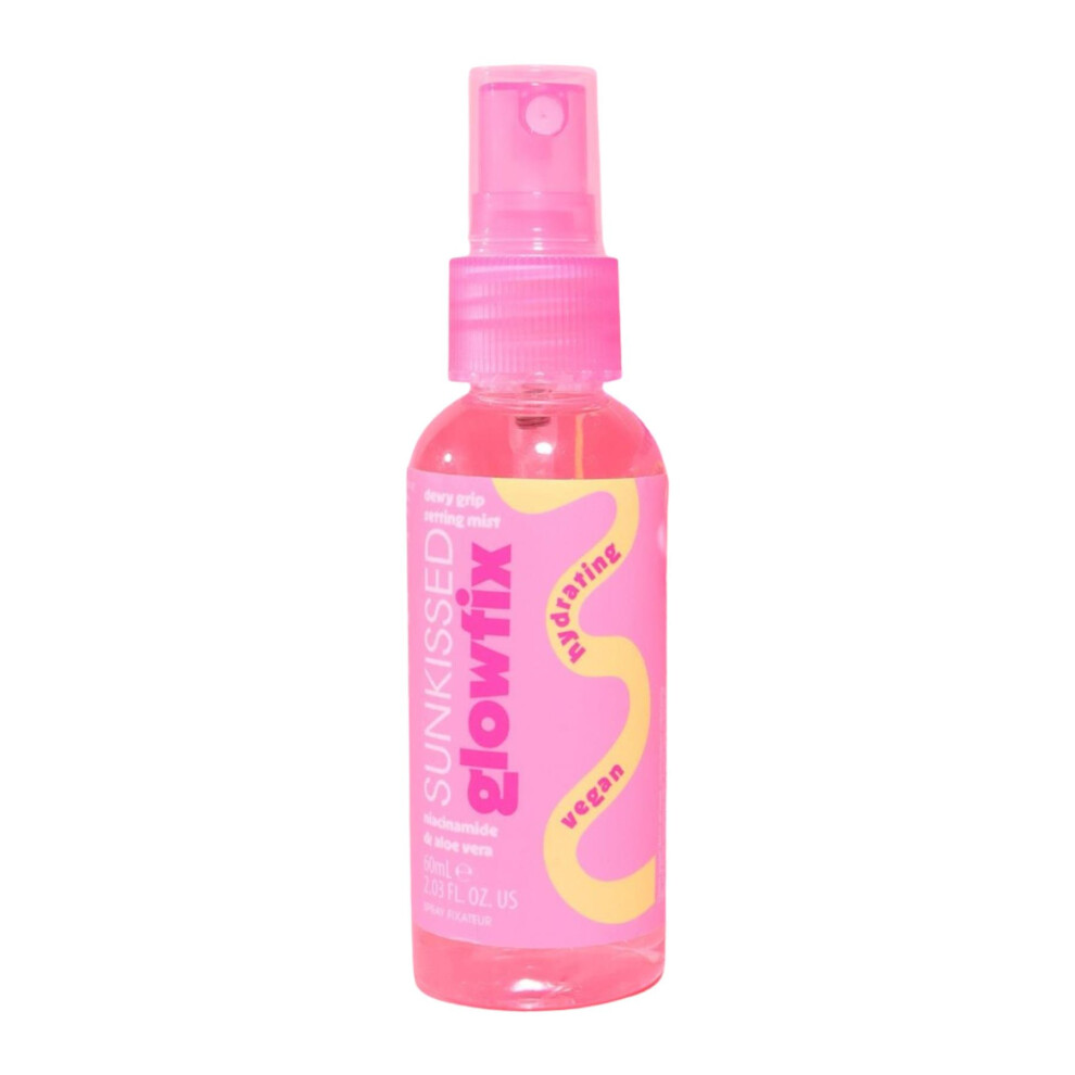 Sunkissed Glowfix Dewy Grip Setting Mist 60Ml