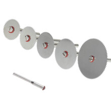 32mm 6pcs Mini Electric Circular Saw Blade Grinding Cut Off Disc Woodworking Cutting Wheel Metal Wood Cutter Power Tool