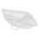 Food Splatter Cover, Transparent Rectangle Shape With Practical Handle For Kitchen, Hotel And Restaurant 4