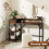 120cm Home Computer Desk Office with Storage Shelf Metal Frame 9