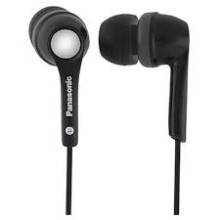 Panasonic 3G-RP-HJE201E-K Stereo Earphones, Black