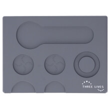 Rutschfeste Silikon-Barista-Matte, multifunktionale Espresso-Tamping-Matte für Bars, Haushalte und Büros (langlebig, spülmaschinenfest)