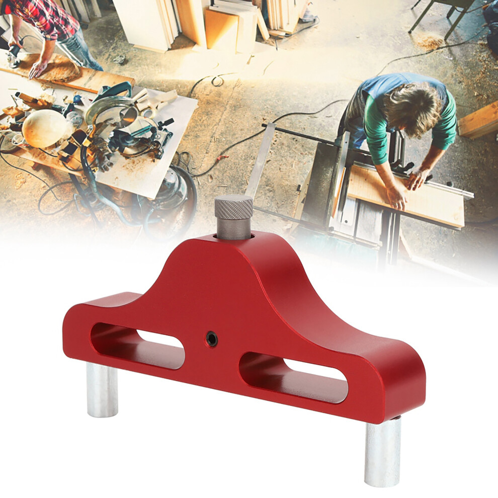 Metal Center Scriber For Woodworking 95Mm Aluminum Alloy Marking Tool Blue/Red 4921362413573