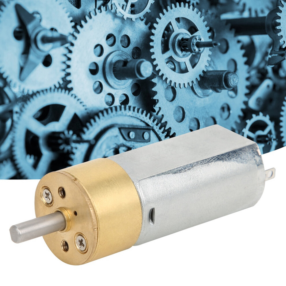 Dc 12V Planetary Gear Motor 400Rpm All Metal Gearbox High Torque 6931362414119