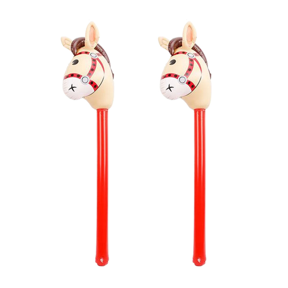 (Red) 2piece Soft And Painless Cartoon Toy For Gentle Play Air Hammer Is-image-OPC-PN2FYB2-NEW