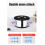 (UK Plug) Rat Mouse Repeller Pest Repellent Electronic Rodents Repellents Bug 3