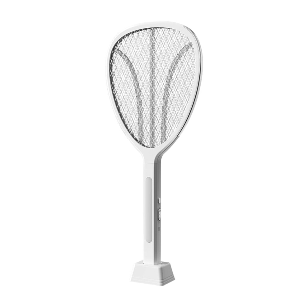 (White) Long-Lasting Mosquito Swatter For Extended Non-Toxic Mosquito Racket-image-OPC-PN2G2TF-NEW