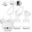 USB Electric Dual Suction Breast Pump – Adjustable, White, 10.5x8cm 16