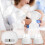 USB Electric Dual Suction Breast Pump – Adjustable, White, 10.5x8cm 15